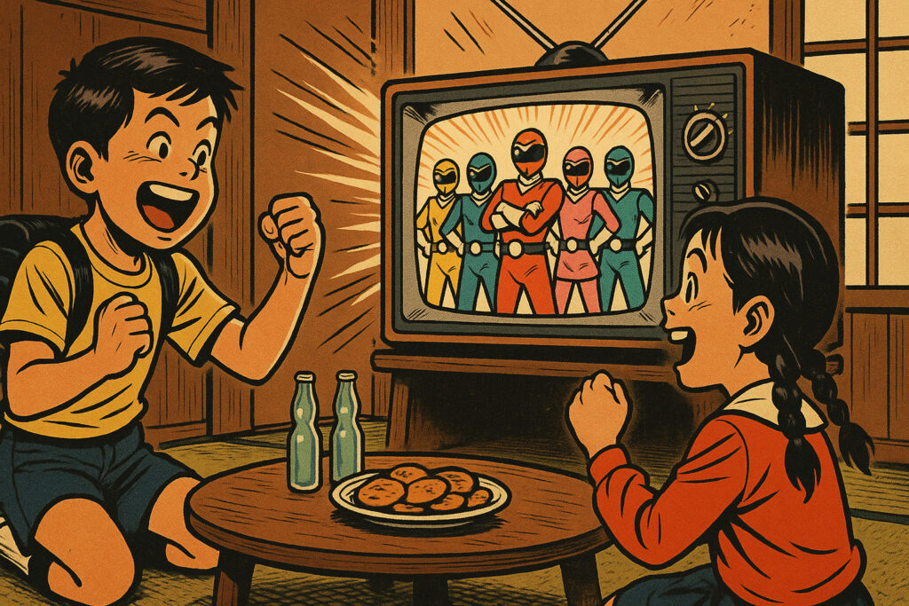 ゴレンジャーに熱狂する昭和の子供たち